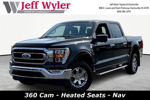 Agate Black Metallic 2022 Ford F-150 XLT