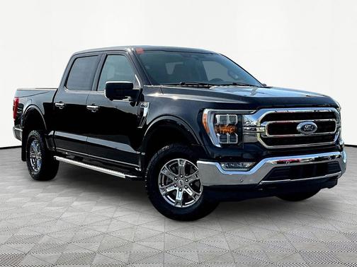 Agate Black Metallic 2022 Ford F-150 XLT