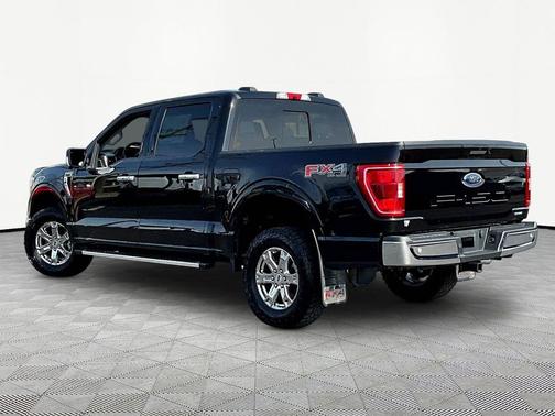 Agate Black Metallic 2022 Ford F-150 XLT
