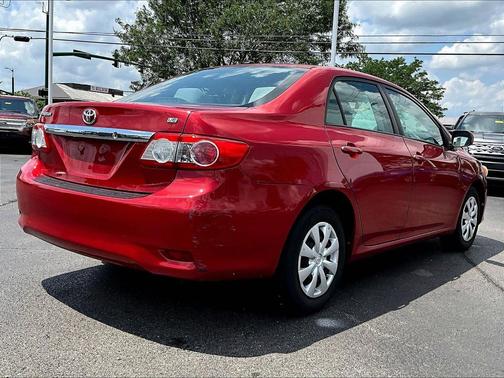 Barcelona Red Metallic 2011 Toyota Corolla LE