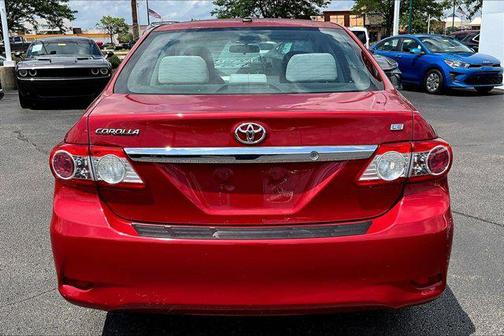 Barcelona Red Metallic 2011 Toyota Corolla LE