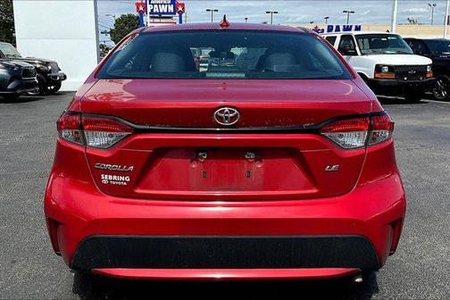 Barcelona Red Metallic 2020 Toyota Corolla LE