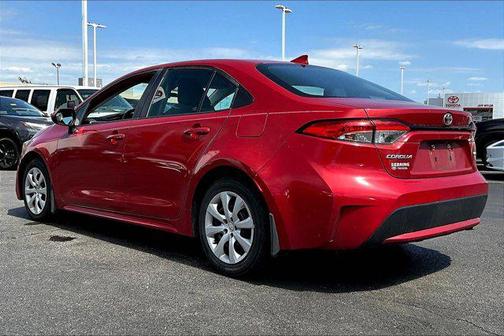 Barcelona Red Metallic 2020 Toyota Corolla LE