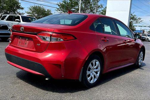 Barcelona Red Metallic 2020 Toyota Corolla LE
