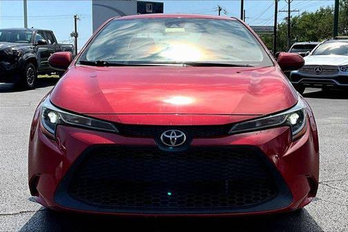 Barcelona Red Metallic 2020 Toyota Corolla LE