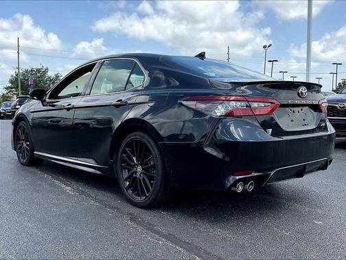 Midnight Black Metallic 2024 Toyota Camry XSE