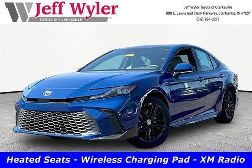 Reservoir Blue 2025 Toyota Camry SE