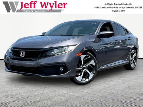 Polished Metal Metallic 2020 Honda Civic Sport