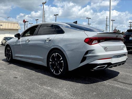 Wolf Gray 2021 Kia K5 GT-Line
