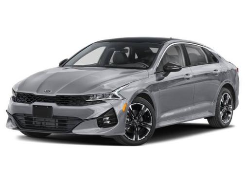 Wolf Gray 2021 Kia K5 GT-Line