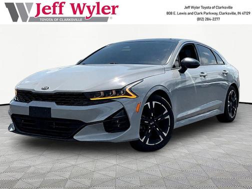 Wolf Gray 2021 Kia K5 GT-Line