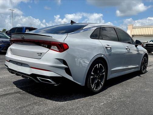 Wolf Gray 2021 Kia K5 GT-Line