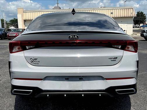 Wolf Gray 2021 Kia K5 GT-Line