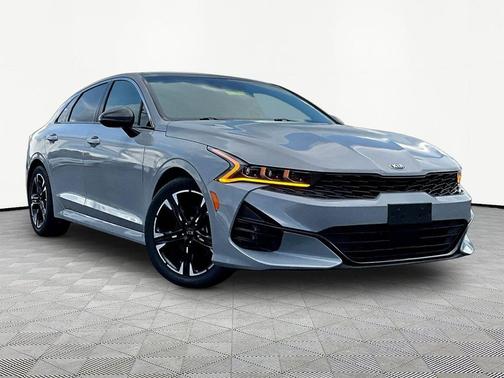 Wolf Gray 2021 Kia K5 GT-Line