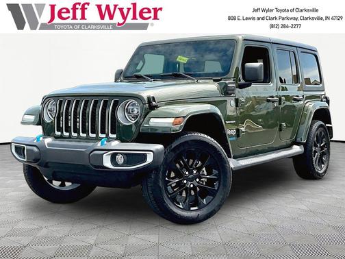 Sarge Green Clearcoat 2022 Jeep Wrangler Unlimited 4xe Sahara