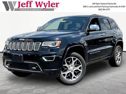 Diamond Black Crystal Pearlcoat 2019 Jeep Grand Cherokee Overland