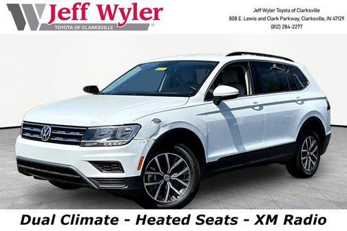 Pure White 2019 Volkswagen Tiguan 2.0T SE 4MOTION