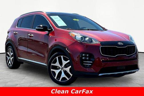 Hyper Red 2017 Kia Sportage SX Turbo