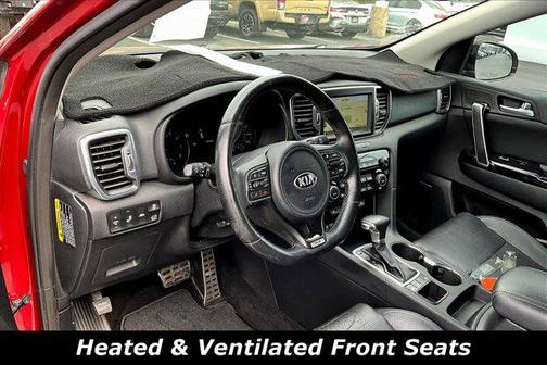 Hyper Red 2017 Kia Sportage SX Turbo