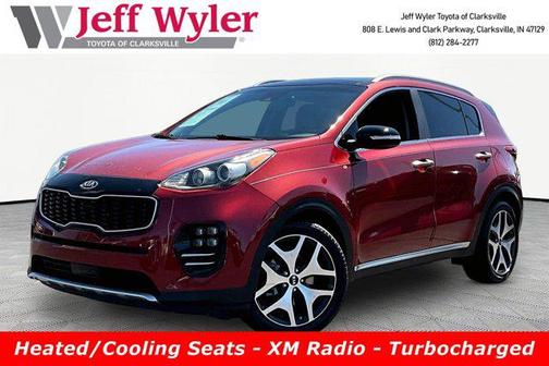 Hyper Red 2017 Kia Sportage SX Turbo