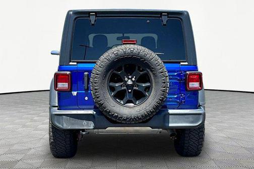 Ocean Blue Metallic Clearcoat 2020 Jeep Wrangler Unlimited Willys 4x4