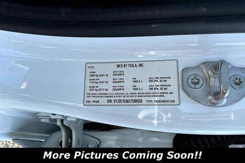 2020 Tesla Model 3 Standard Range Plus