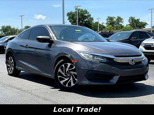 Polished Metal Metallic 2018 Honda Civic LX