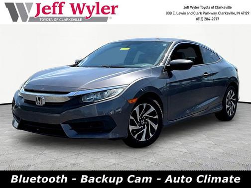 Polished Metal Metallic 2018 Honda Civic LX