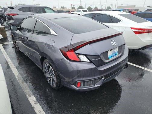 Polished Metal Metallic 2018 Honda Civic LX