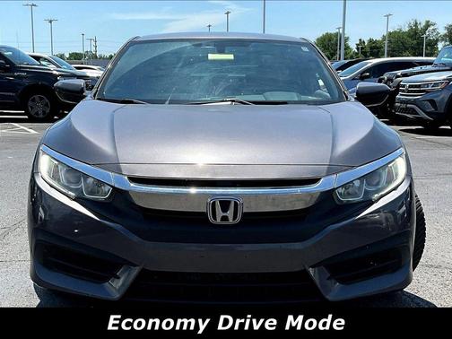 Polished Metal Metallic 2018 Honda Civic LX