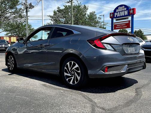 Polished Metal Metallic 2018 Honda Civic LX
