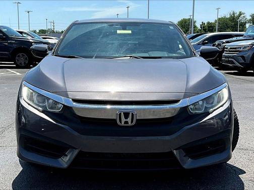 Polished Metal Metallic 2018 Honda Civic LX