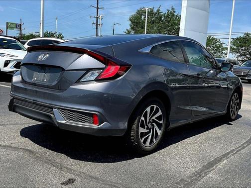 Polished Metal Metallic 2018 Honda Civic LX