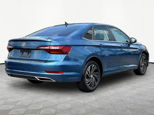 Blue Silk Metallic 2019 Volkswagen Jetta 1.4T SEL Premium