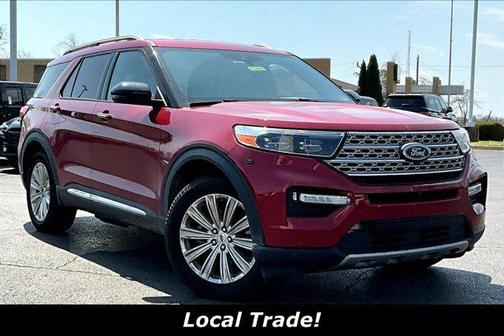Rapid Red Metallic Tinted Clearcoat 2020 Ford Explorer Limited
