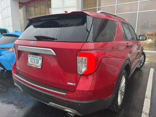 Rapid Red Metallic Tinted Clearcoat 2020 Ford Explorer Limited