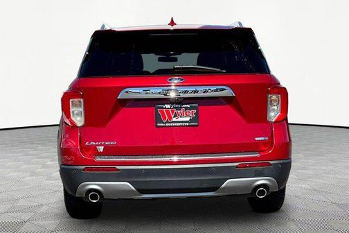 Rapid Red Metallic Tinted Clearcoat 2020 Ford Explorer Limited