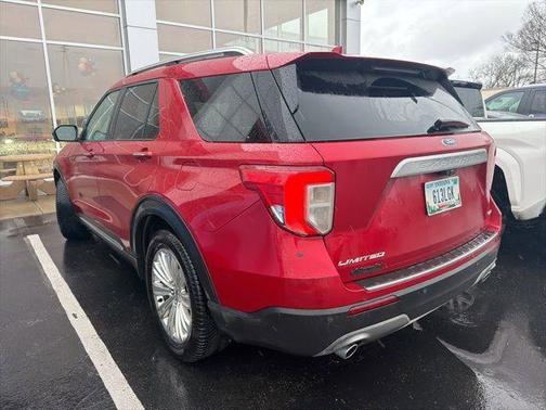 Rapid Red Metallic Tinted Clearcoat 2020 Ford Explorer Limited
