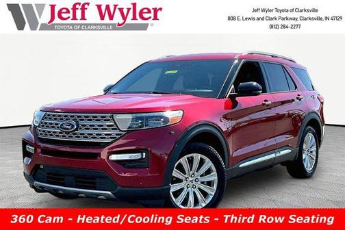 Rapid Red Metallic Tinted Clearcoat 2020 Ford Explorer Limited