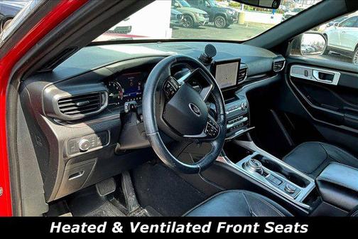 Rapid Red Metallic Tinted Clearcoat 2020 Ford Explorer Limited