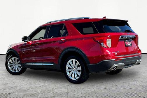 Rapid Red Metallic Tinted Clearcoat 2020 Ford Explorer Limited