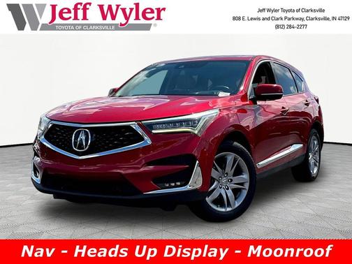 Performance Red Pearl 2020 Acura RDX Advance Package