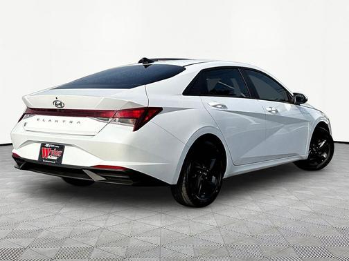 Quartz White 2021 Hyundai ELANTRA SEL