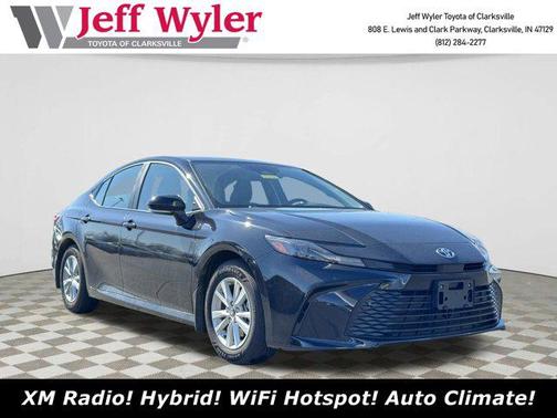 Midnight Black Metallic 2025 Toyota Camry LE
