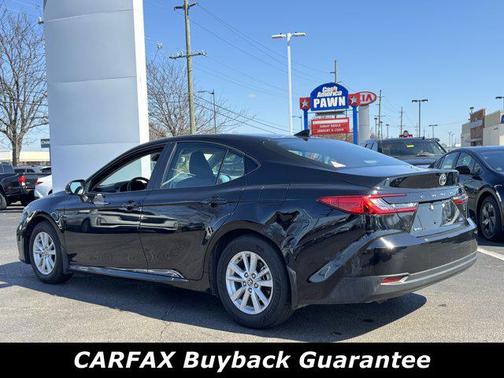 Midnight Black Metallic 2025 Toyota Camry LE