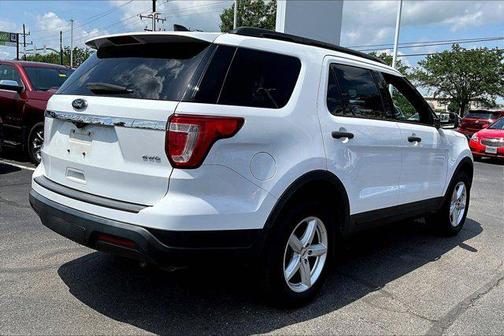 Oxford White 2018 Ford Explorer Base