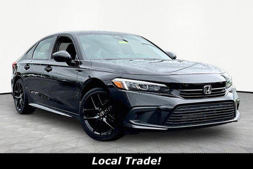 Crystal Black Pearl 2022 Honda Civic Sport
