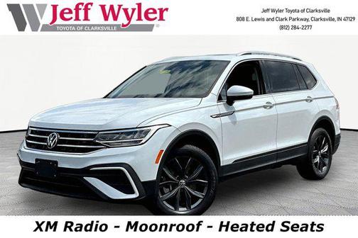 Pure White 2023 Volkswagen Tiguan 2.0T SE 4MOTION