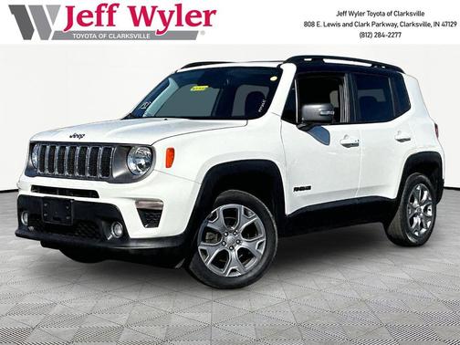 Alpine White Clearcoat 2020 Jeep Renegade Limited