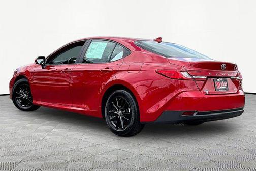 Supersonic Red 2025 Toyota Camry LE